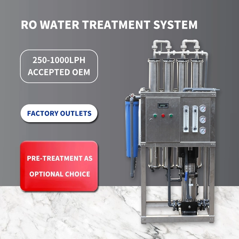 OEM ODM Equipment 500 Lph RO Water Treatment Plant Easy to Carry