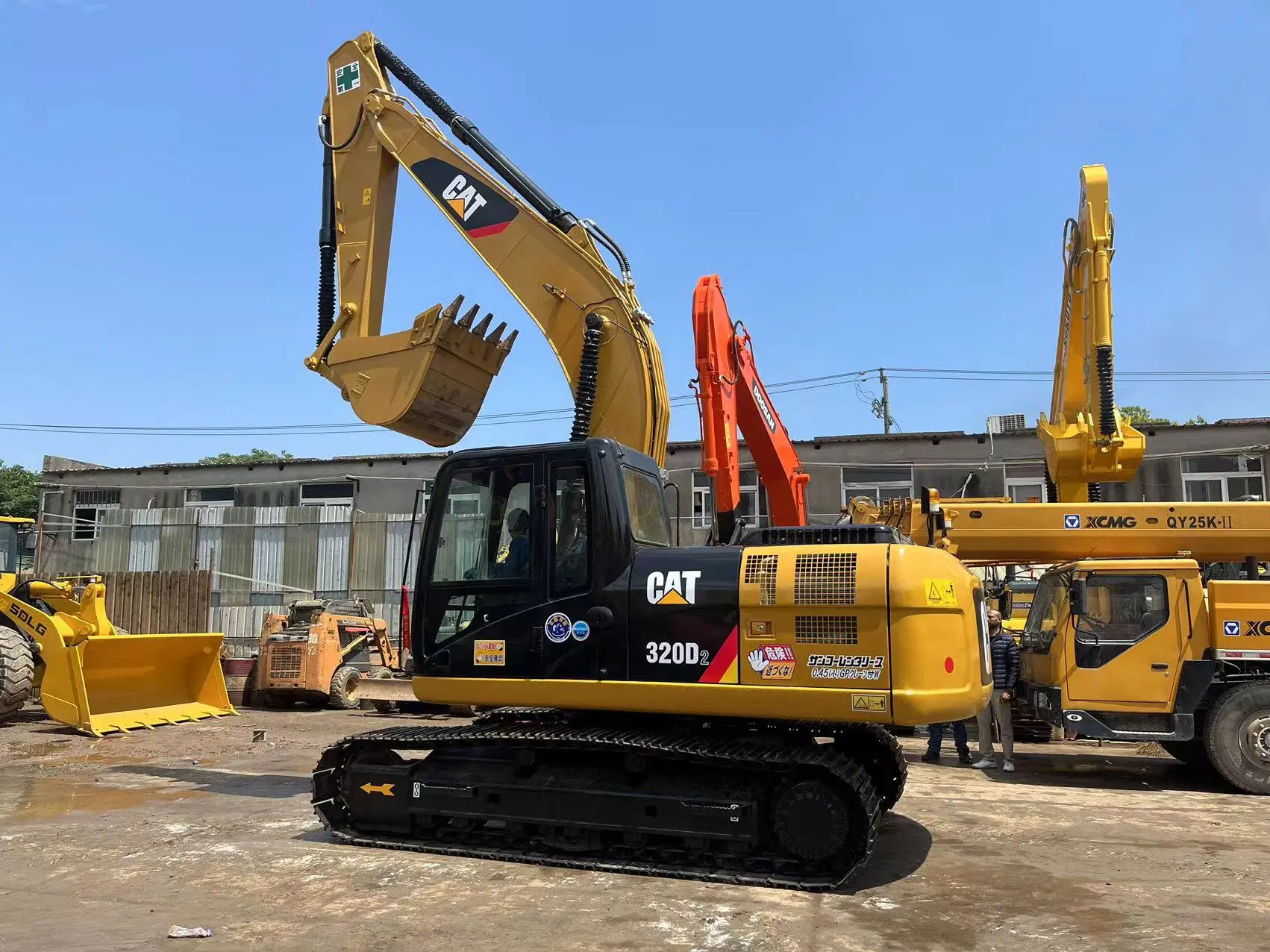 2017 Año Gato 20t Excavadora Caterpilar 320d Excavadora de Orugas