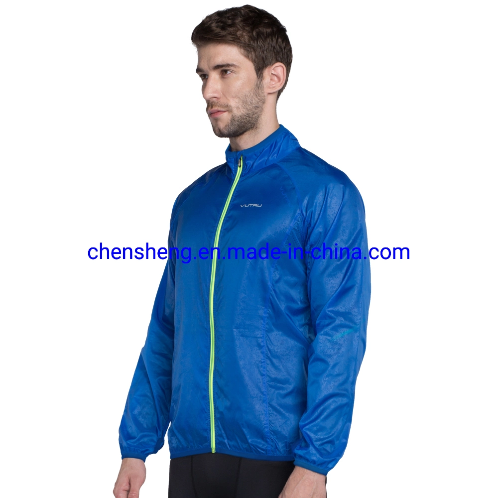 Fashion Men's Windproof Jacket Quick Dry Sport Coat Running Jersey Clothing Training Jogging Wear