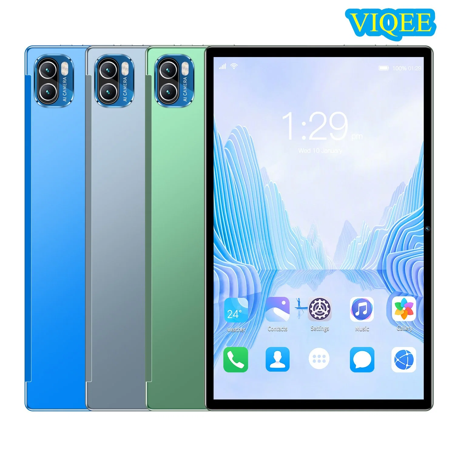 Hot Foreign Trade New Viqee Product, Brand New Tablet PC Model 10-Inch X5PRO Octa-Core Dual SIM, Android System PC Tablet. Wholesale/Supplier OEM/ODM.