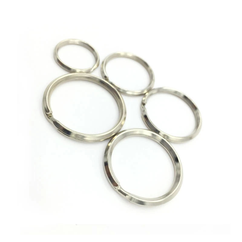 High quality/High cost performance  Round Key Ring Metal Steel Keyring Split Ring