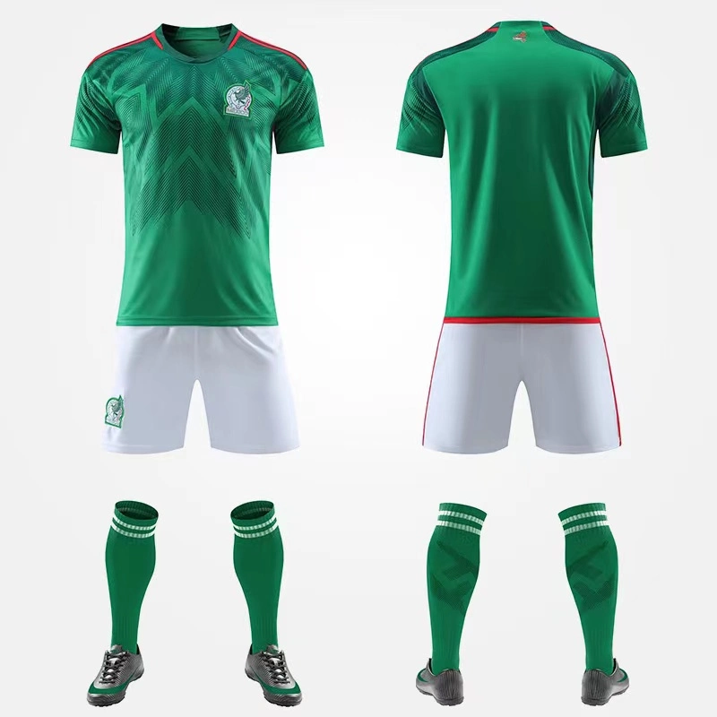 Nuevo 2022 camiseta personalizada tailandés de la calidad de los hombres Camiseta de Fútbol Fútbol conjunto uniforme de fútbol del equipo de fútbol jersey de desgaste