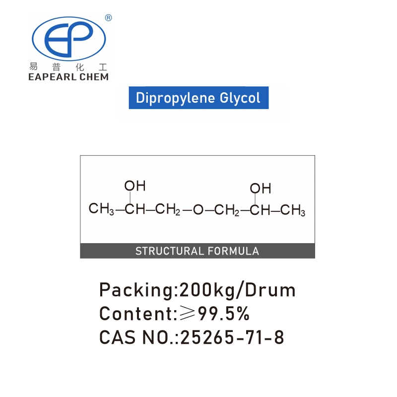 Meilleur solvant chimique organique Dipropylène Glycol pour la vapeur CAS 25265-71-8.