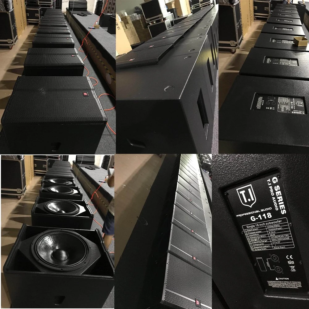 Altavoz profesional de rango completo T. I PRO Audio PA altavoz de 10 pulgadas sistema de sonido