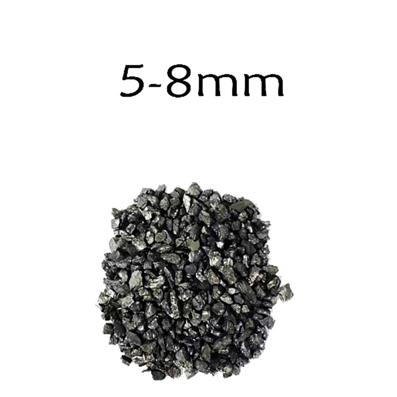 Black Calcined Petroleum Coke High Calorific Value Low Sulphur Petroleum Coke 5-8mm Carbon Agent for Sale