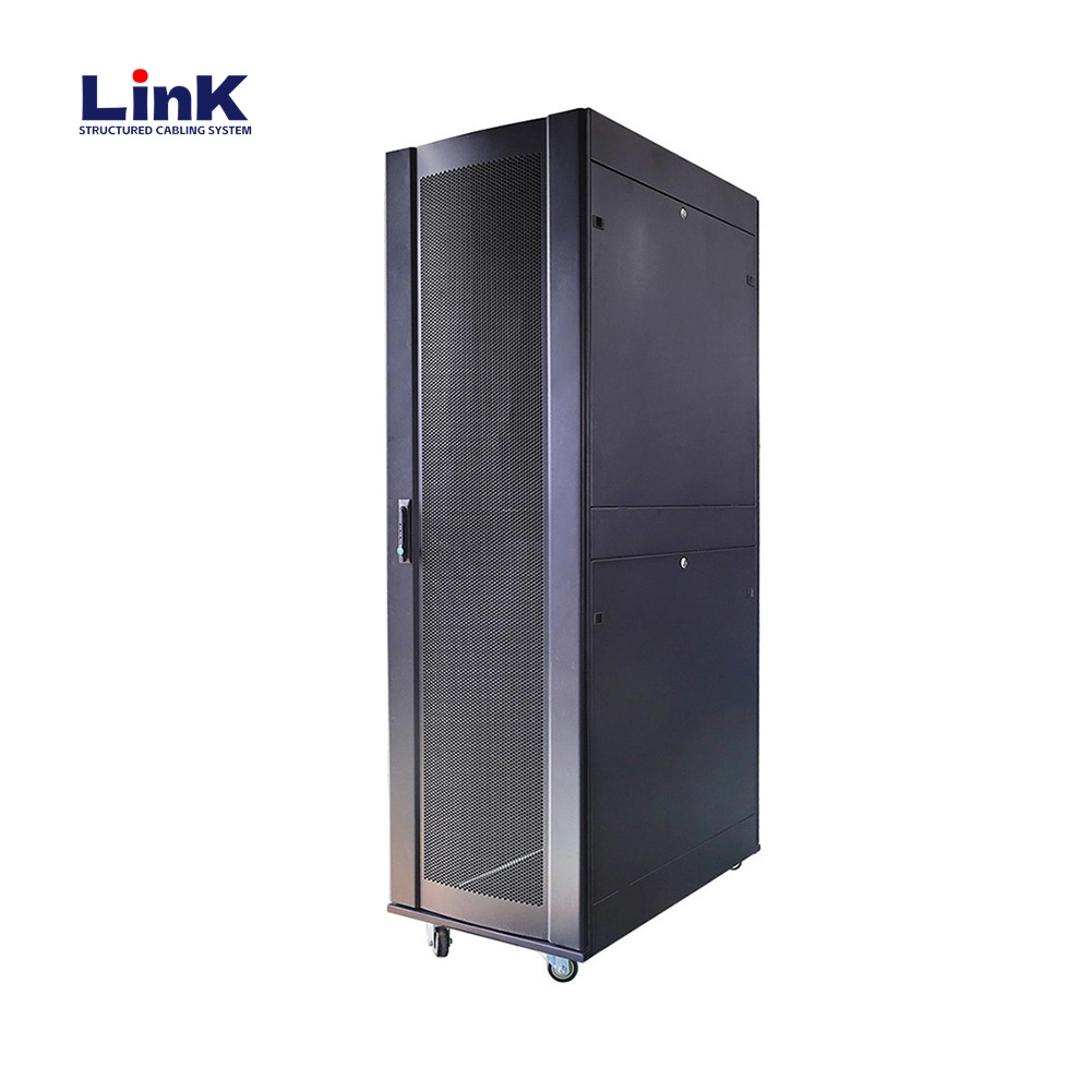 Metal Fabrication Network Server Rack Cabinet with Cable Management for Telecom Organization