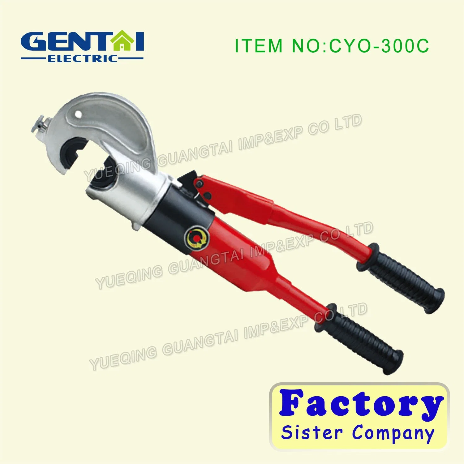 Hydraulic Crimping Tool with Crimping Range 35-400mm2 (CYO-300C)