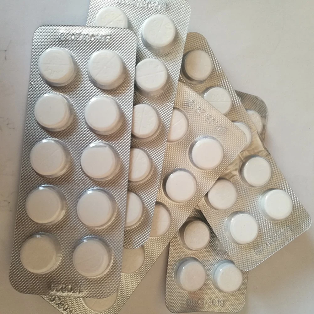 Comprimidos de paracetamol 500mg/325mg BPF FDA aprovou Antipirético Paracetamol