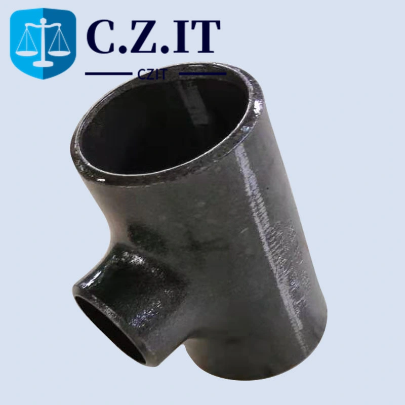 DN450 Carbon Steel Seamless Bw Pipe Fitting 18" Tee Pressure Sch80 Tee