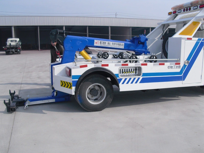 DFAC 4X2 China Road Rescue 10 Tonnen Wracker Abschleppwagen Notfall-Tow Truck Unterlift Wracker zum Verkauf