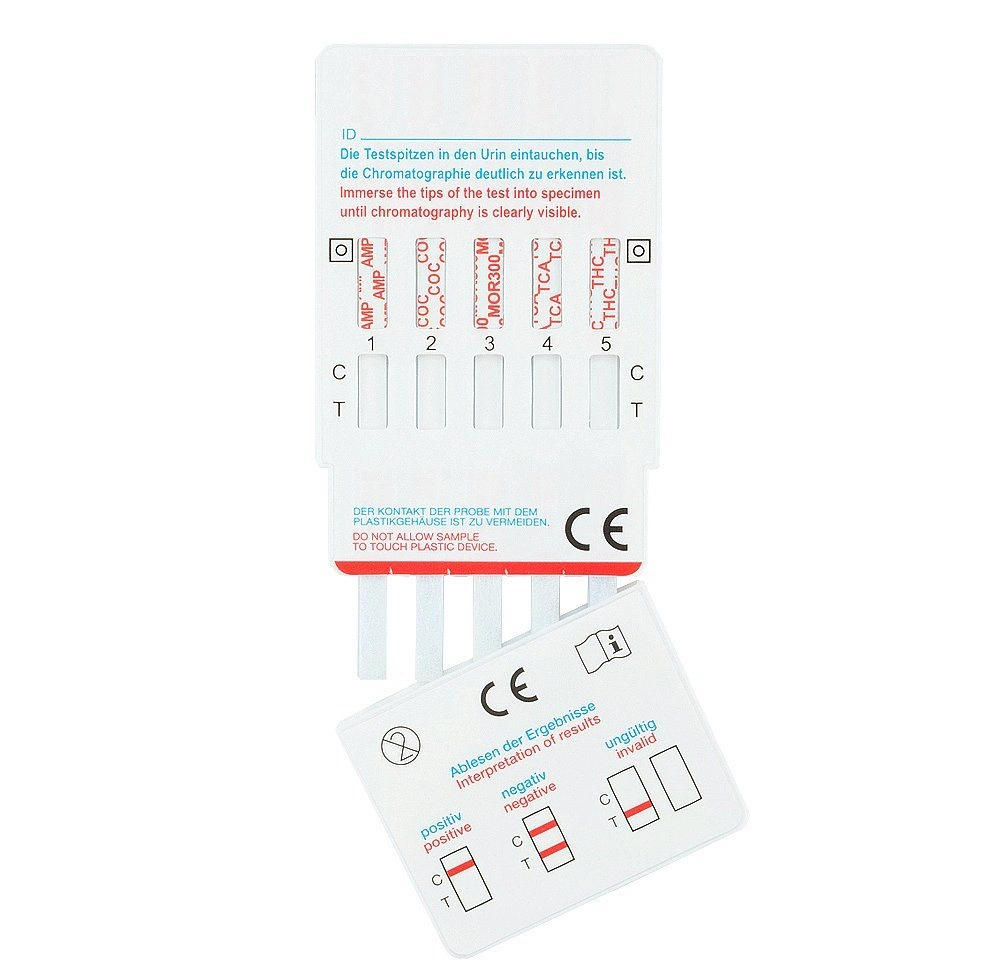 Cassette/Panel/Cup Strips & Tube OEM Cartons Urine Rapid Diagnostic Test