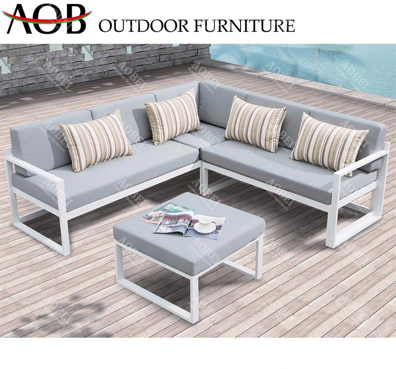 Modern Customized Outdoor Garden Home Hotel Resort Villa Restaurant Corner Leisure Lounge Sofa Furniture