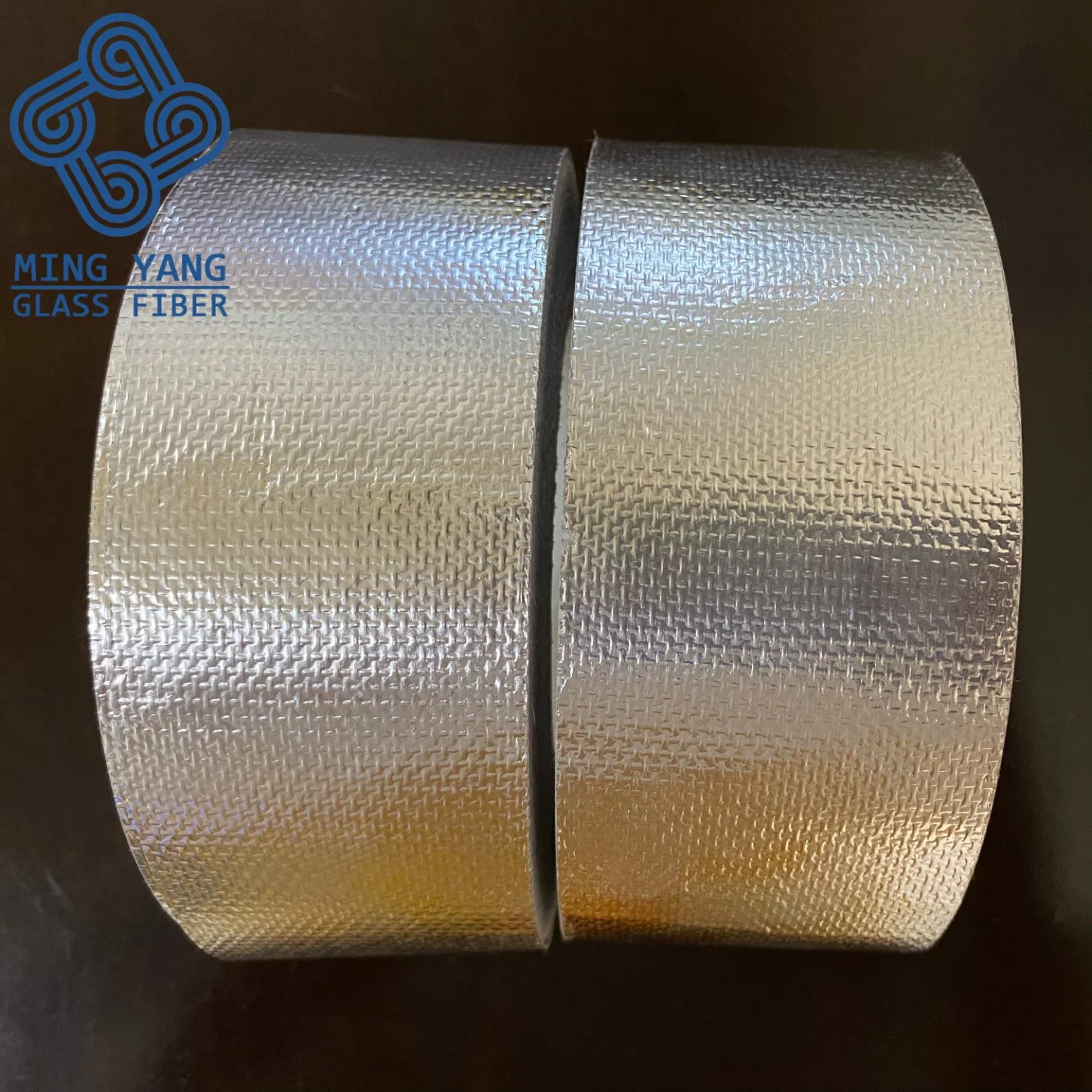 Aluminum Foil Non Woven Single Side Alu Foil Fiberglass Thermal Insulation Rolls for Roof