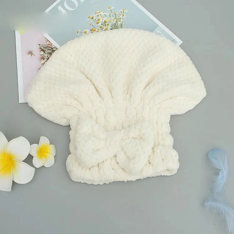 High quality/High cost performance  Super Absorbent Fast Drying Towels Microfiber Dry Hair Cap