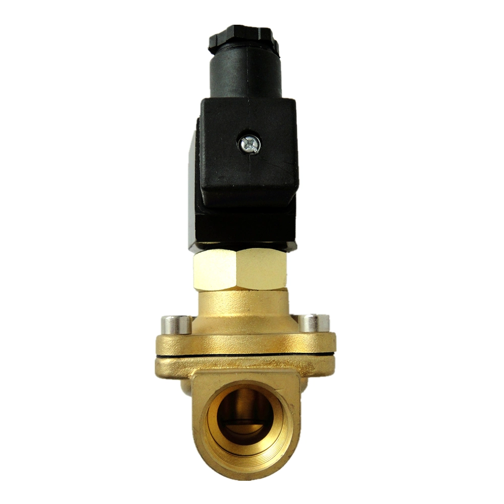 2W Series IP65 Normally Open Brass Body 12V/220V Air Water Gas Solenoid Valve