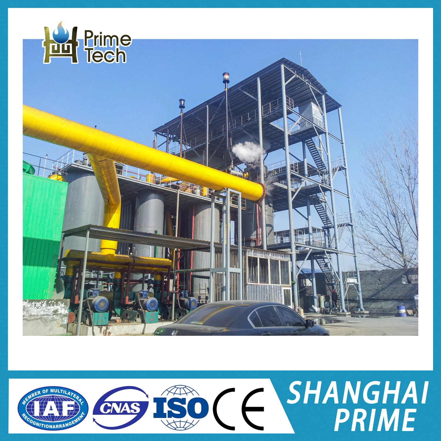 Cost-Effective Gasification Machinery Two-Section Gas Generator in Glass and Ceramics