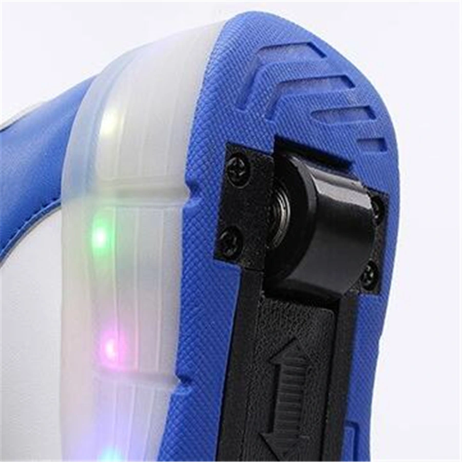 Chaussures de skateboard à roulettes pour enfants, LED 1 roue, Flying Flashing