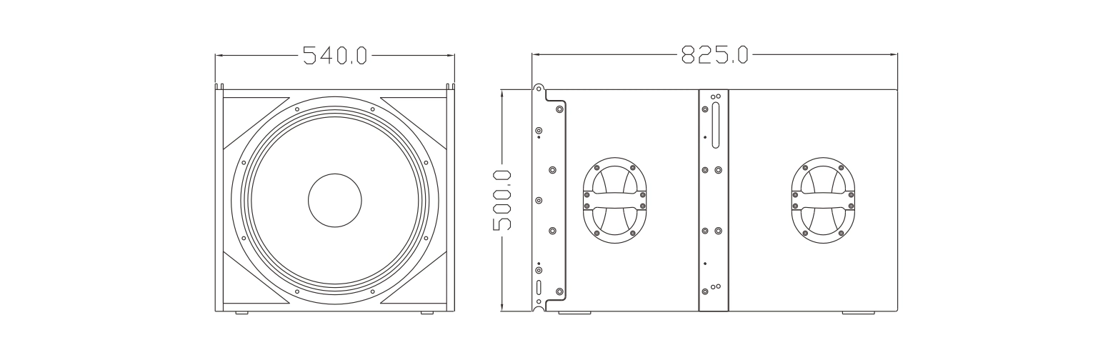 Single 18&prime; &prime; Speaker Box Subbass in China Whole Sale