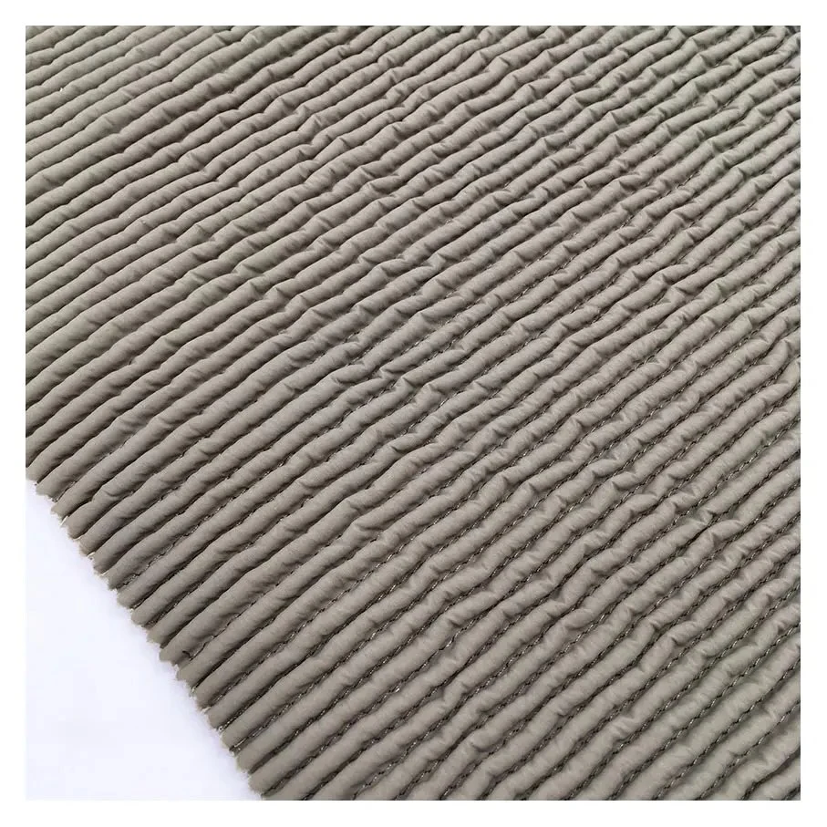 Tissu tissé imperméable 94% nylon 6% nylon graphène 400 t. FD Uni N/Taffeta à maille noire pour vêtements