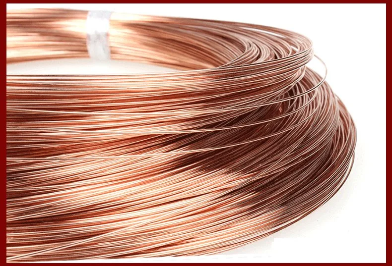 Hot Selling Good Quality Factory Direct Sale Copper Wire Scrap in SA with Factory Price Pure Copper Wire 99.9% Electric Bare Copper Wire Solid