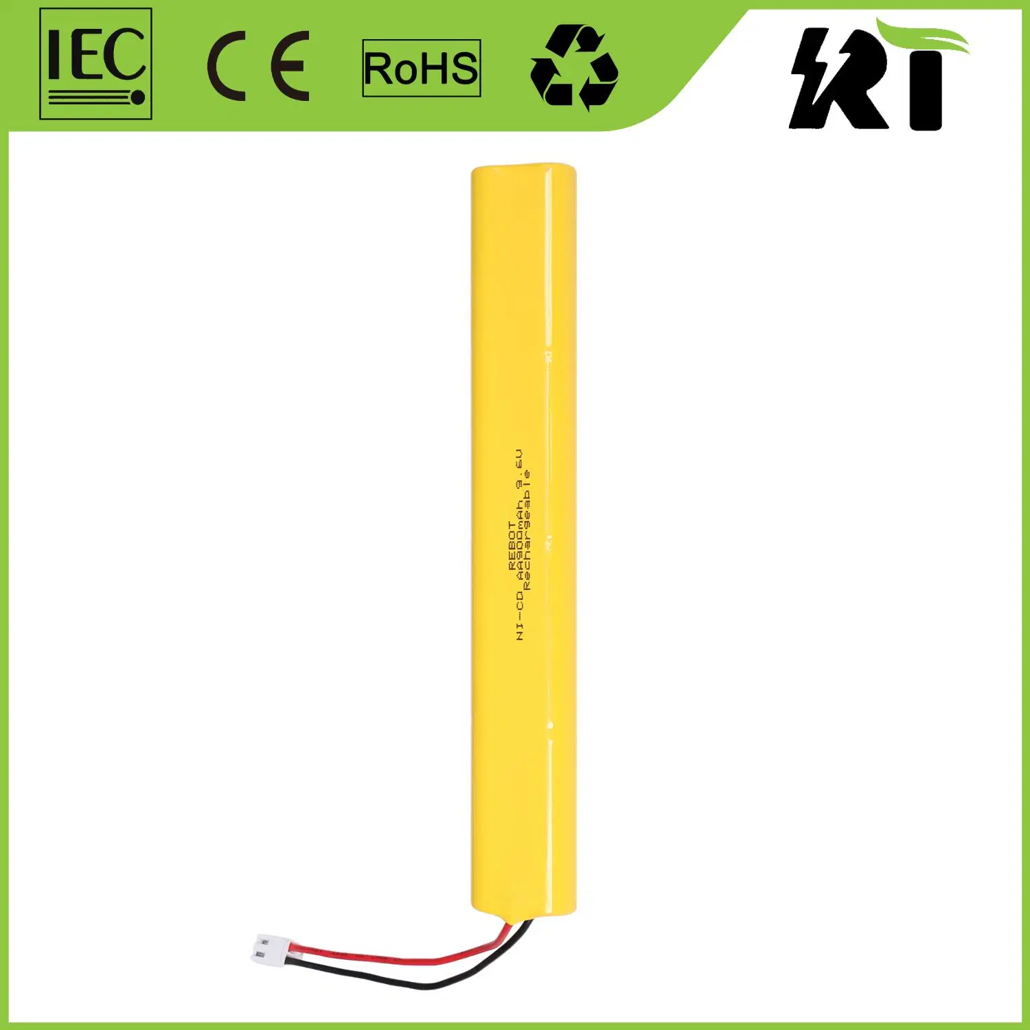 2/3AA300 Ni-CD / NiCd Rechargeable Batteries OEM/ODM for Light/ Toy/ Clipper/Camera