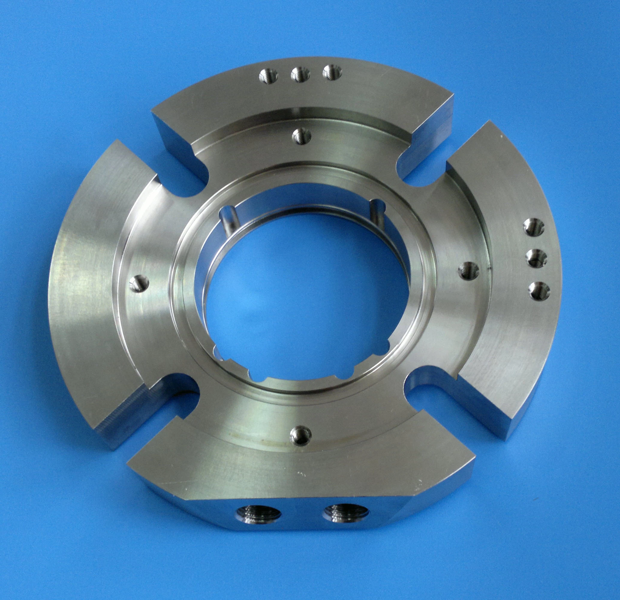 OEM stainless Steel Flange by CNC Machining Center