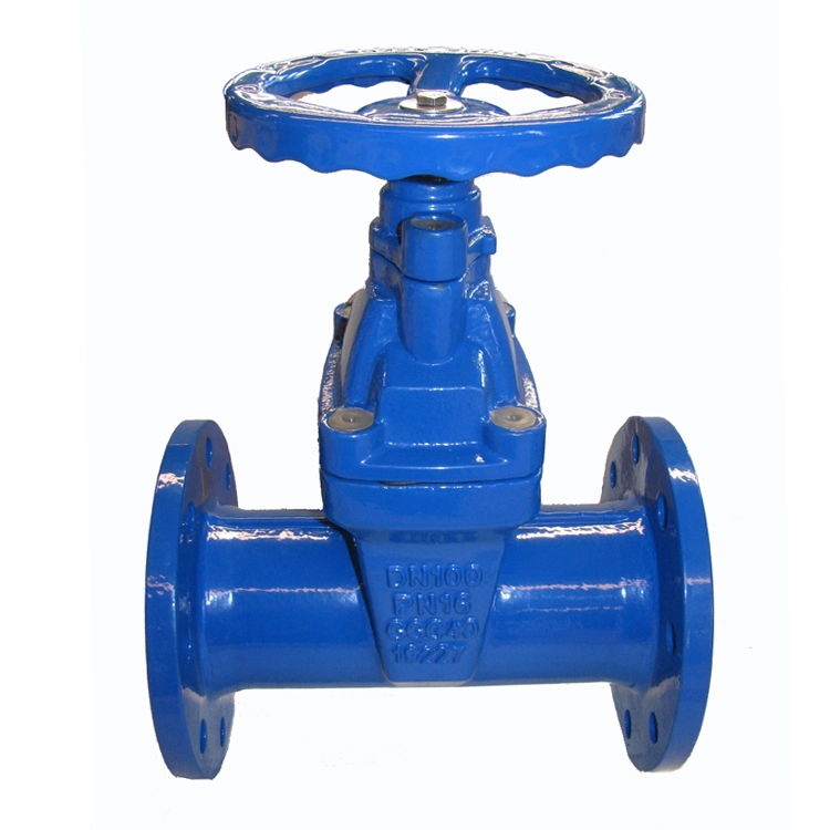 Soft Seal Gate Valve Industrial Valve Sluice Valve Elastic Seat Non Rising Stem Gate Valve F5 Elastic Seat Gate Valve Hydraulic Engineering Gate Valve Drain VAL