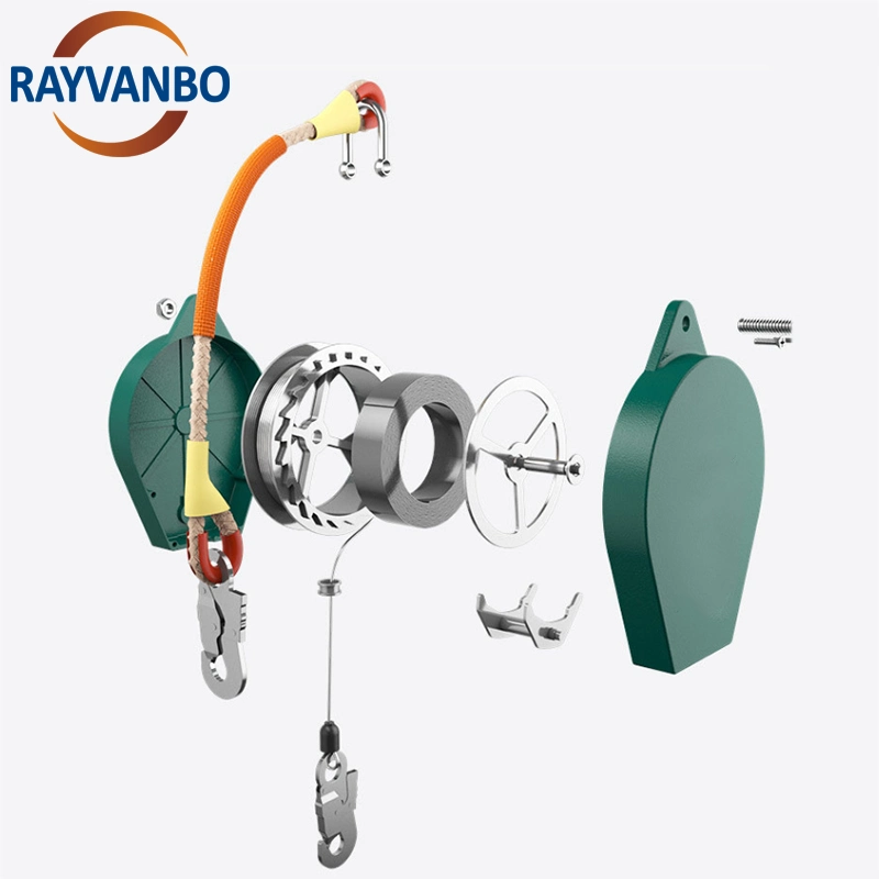 Cordas de salvação autotravantes Anti-trava tipo retrátil trava-quedas para segurança Maine Enviar uso