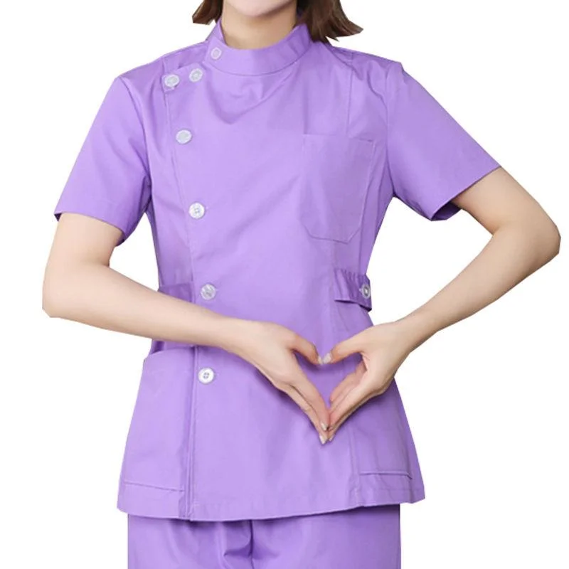 Customized Medical Nurses Scrubs Sets Hospital Uniforms with Custom Logo