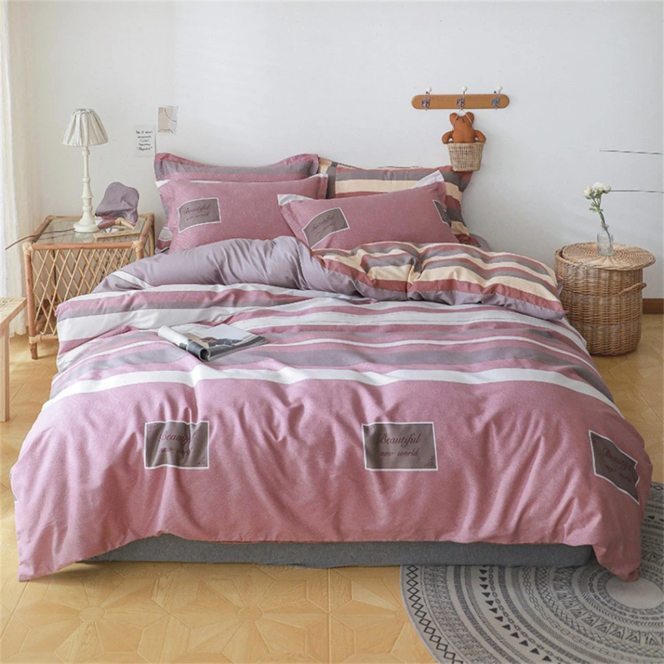 Постельные принадлежности, роскошные постельные принадлежности зимой, двуспальную кровать подушками,