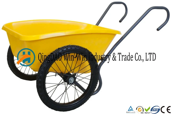 Wheels Mining Trolley for High-Load Building Wheelbarrow