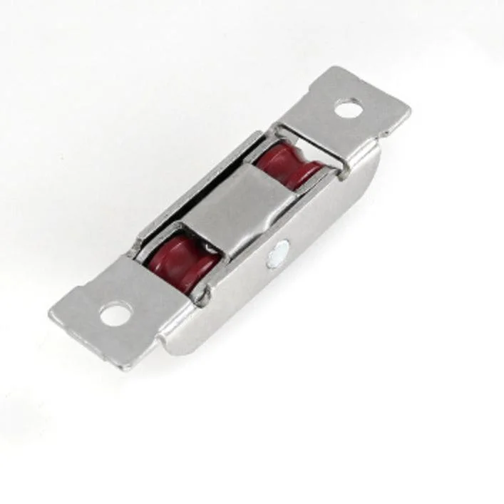 CE UPVC Sliding Window Door Hardware Accessories Double Wheels Roller Sliding Window Bearing Accessories Machinery