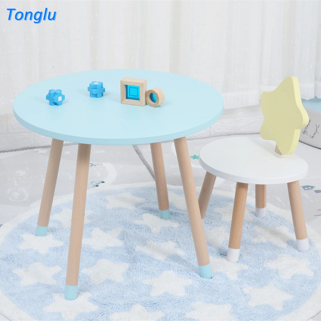 Modern Style Children Table and Chair Set Childcare Center Kids Furniture
