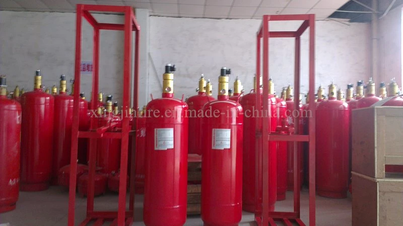 Extintor de Incêndio o cilindro de gás vazio pode ser enchido com a FM200/Gás Refrigerante HFC227ea Guangzhou Fabricante de fábrica