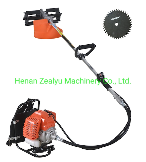 Hot Selling Backpack 43cc Brush Cutter with Cultivator Tiller Weeding Head