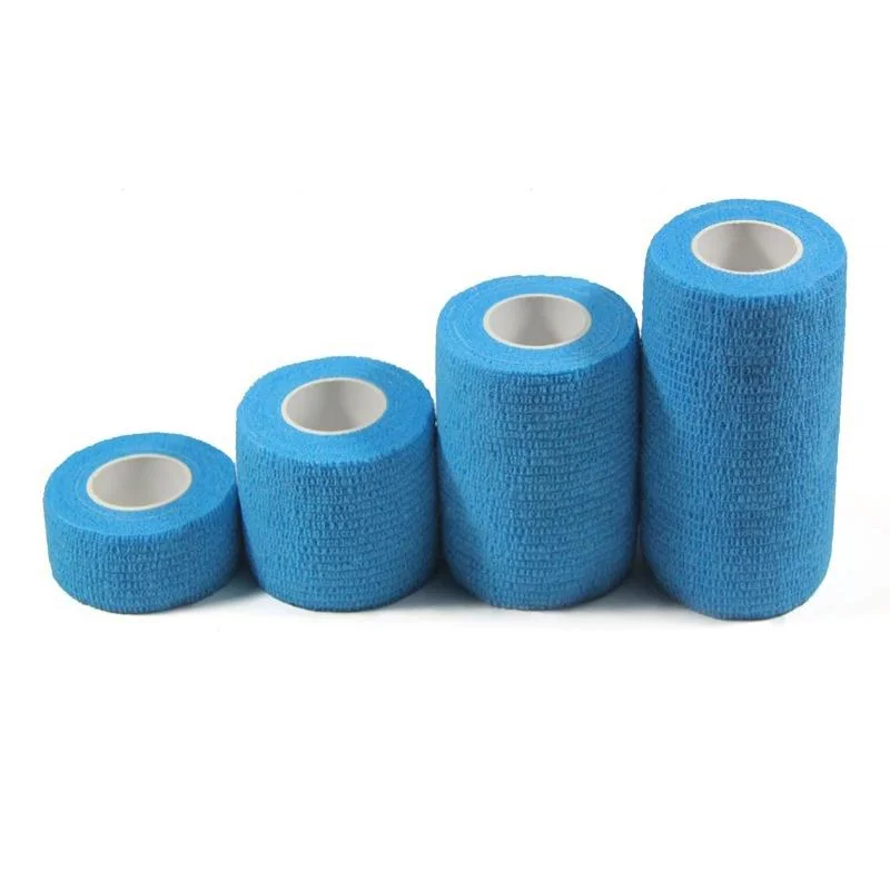 Colorful Medical Surgical Sport Self-Adhesive Cohesive Bandage with CE FDA Convenient