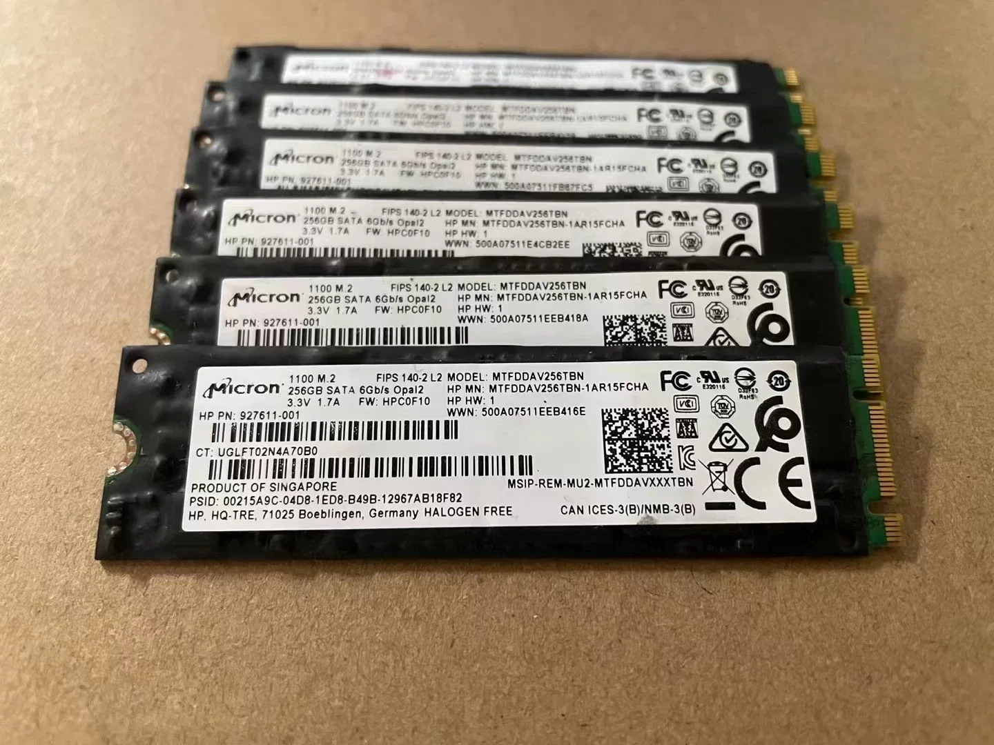 Ssdpeknu010tzx1 Phka151607XL1p0b 1024GB Laptop-Computer SSD M. 2 80 mm NVMe interne Solid State-Laufwerke