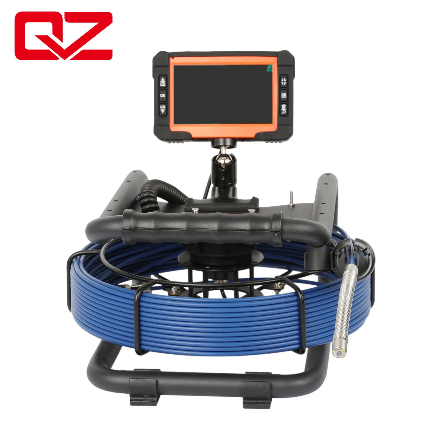 Wholesale/Supplier 512Hz Sonde 20m 4.8mm Cable Sewer Drain Household Inspection Camera with 5" Split Monitor