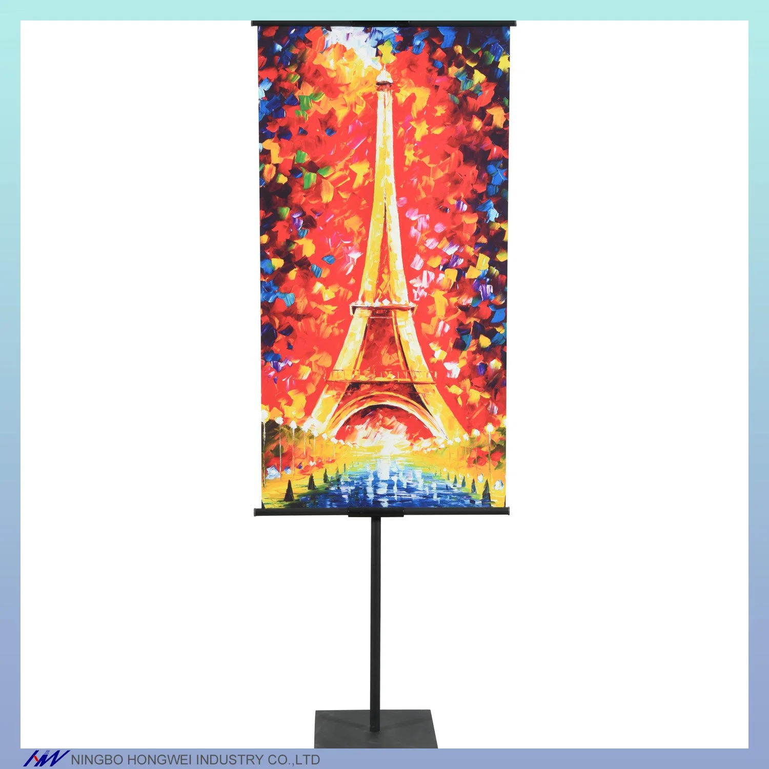 Iron Easel display frame poster stand advertising banner stand