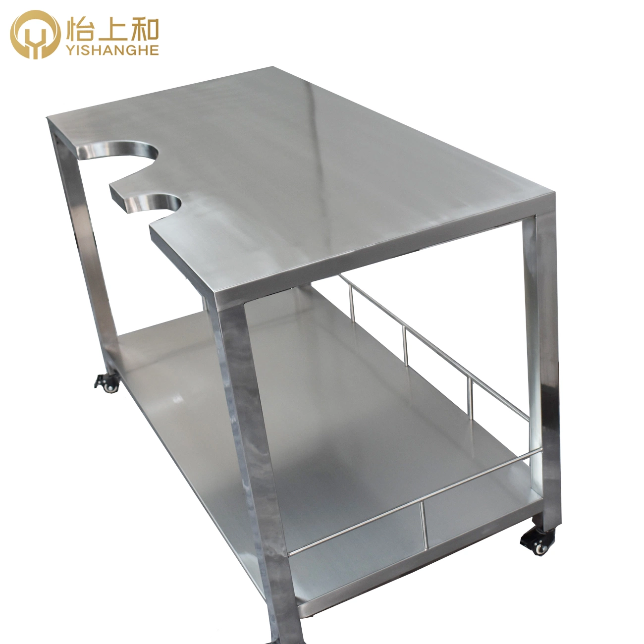 Veterinary Stainless Steel Pet Dogs Ultrasound Operating Animal X-ray Checking Table