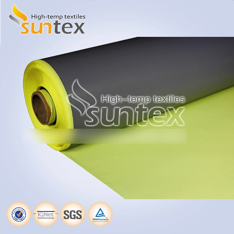 PTFE Coated Fiberglass for Welding, Fire Blanket, Fire Curtain, Smoke Curtain