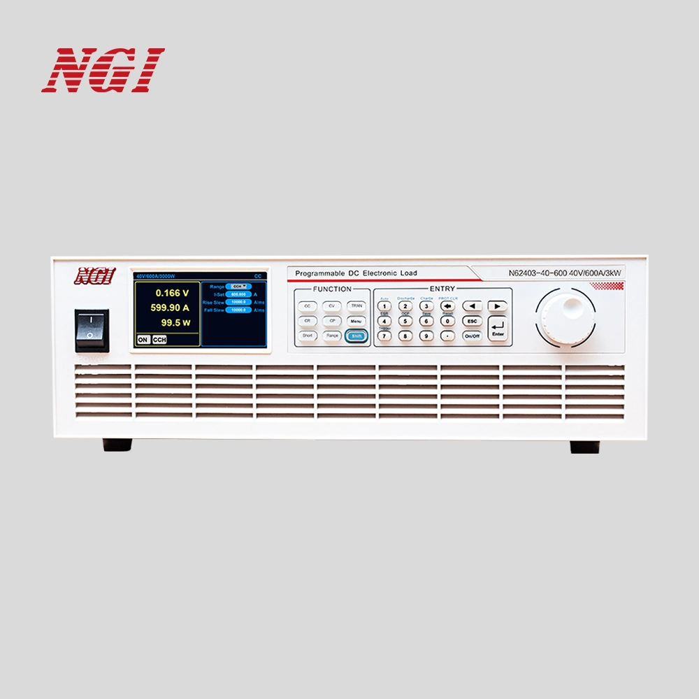 Low Voltage High Current Electronic Load on Fuel Cell Test Stand in Czech Republic