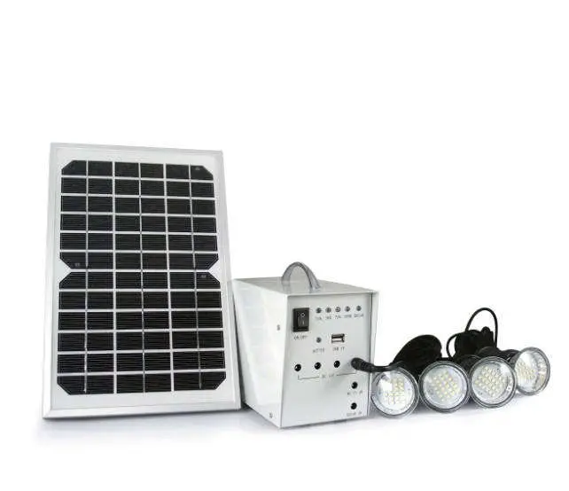 precio de fábrica off-grid Cargador Panel PV generador de energía sistema de Energía Solar