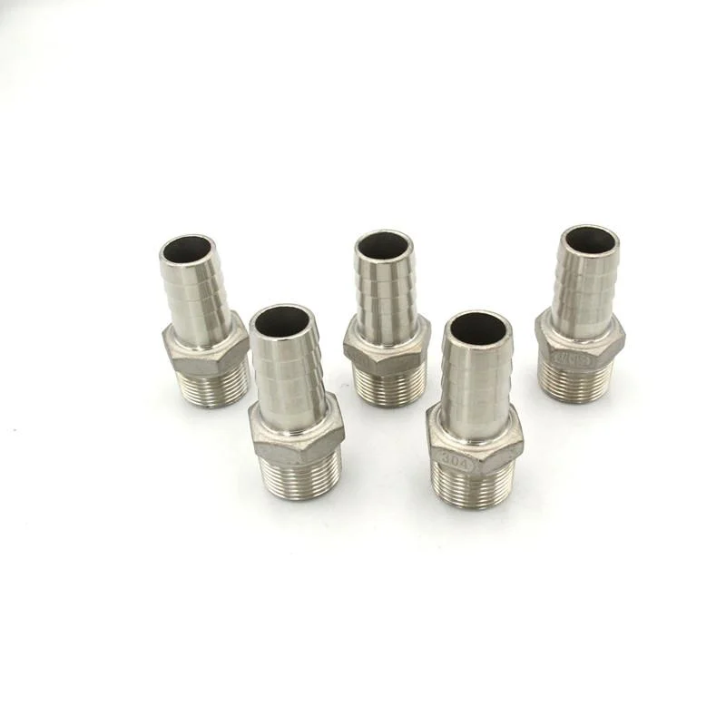 Female Thread BPS NPT Pipe Fitting Stainless Steel Ss 304 316L Forging Hexagon Hose Nipple