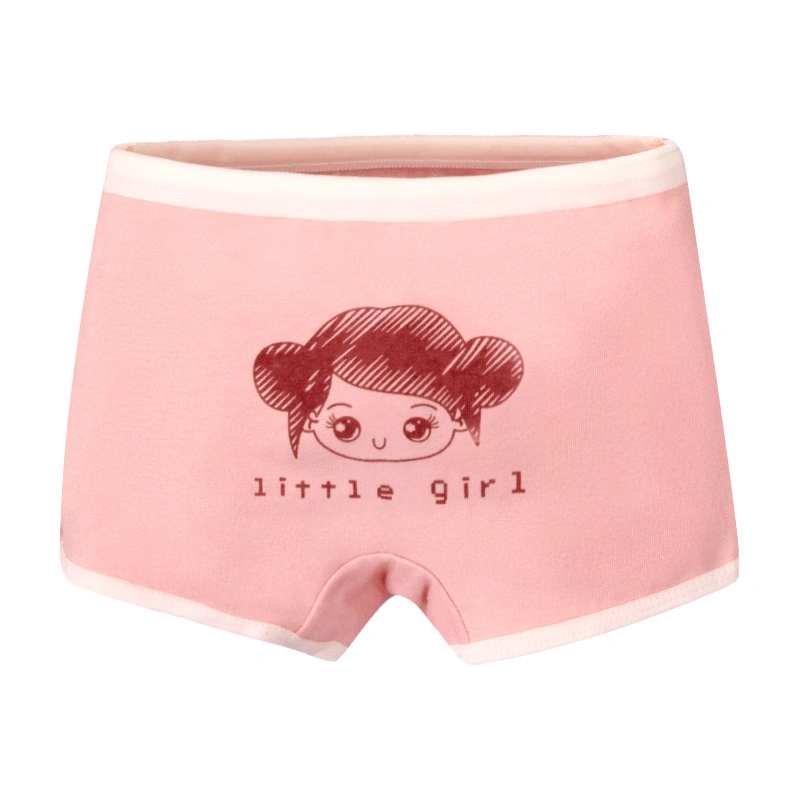 Girls' Modal Thin Flat Corner Underpants