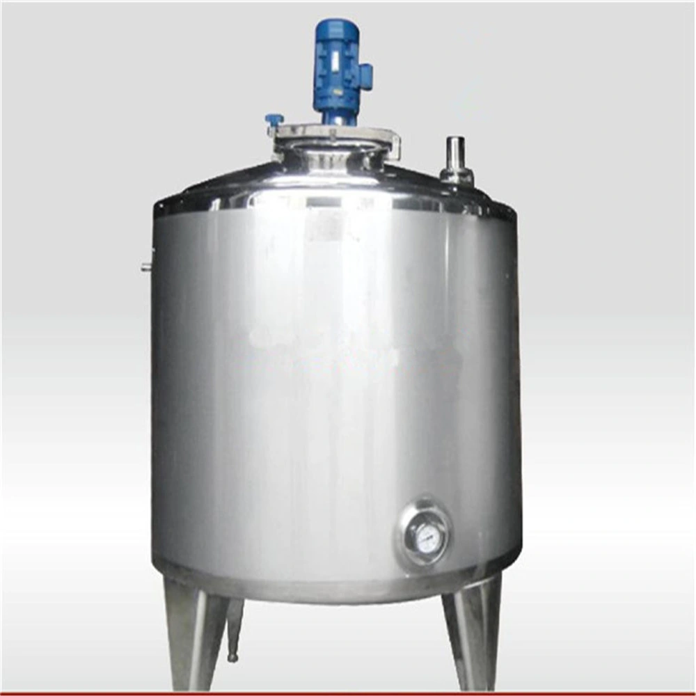 Customized Stainless Steel Jackete Fermentation Holding Tank Buffer Tank Price