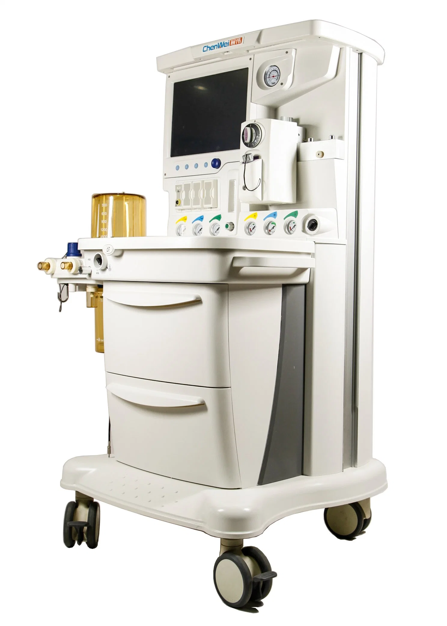 Chenwei Cmw-303 CE Approved Anesthesia Workstation with Electronic Flow Meters