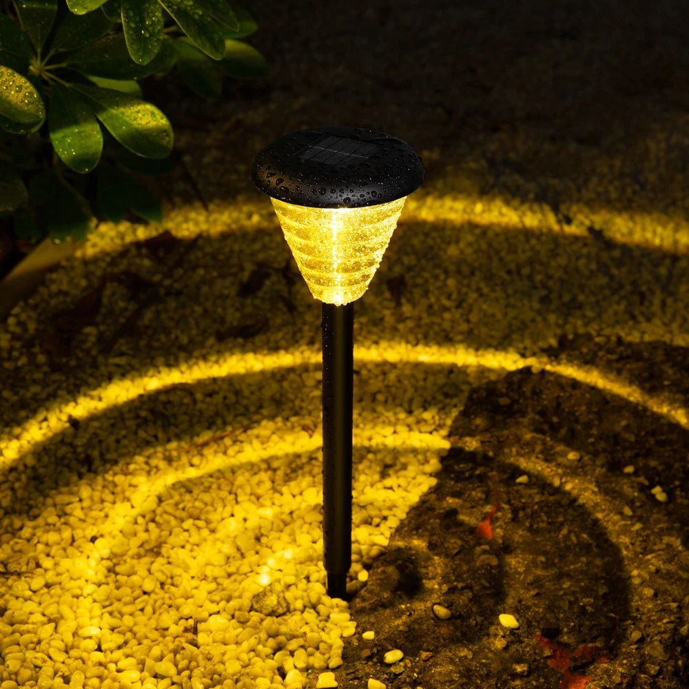 Factory Outdoor Waterproof Activated Spike Lamp LED Solar Wall Light Garden Lights for Courtyard Outdoor Stake Lighting