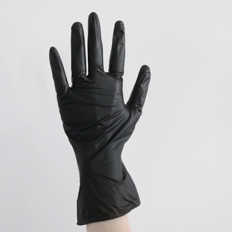 Synthetic Nitrile Glove Latex Free Disposable Vinyl Nitrile Gloves for Cleaning Cooking