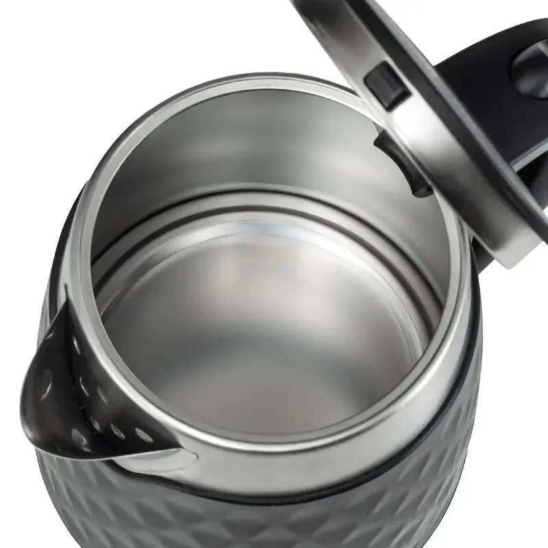 1500ml 1500W Kochen-Trockenschutz Coedless Edelstahl Wasserkocher für Kochendes Wasser